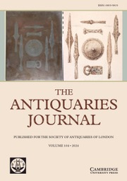 The Antiquaries Journal